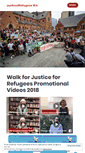 Mobile Screenshot of justice4refugeeswa.com