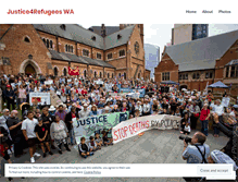 Tablet Screenshot of justice4refugeeswa.com